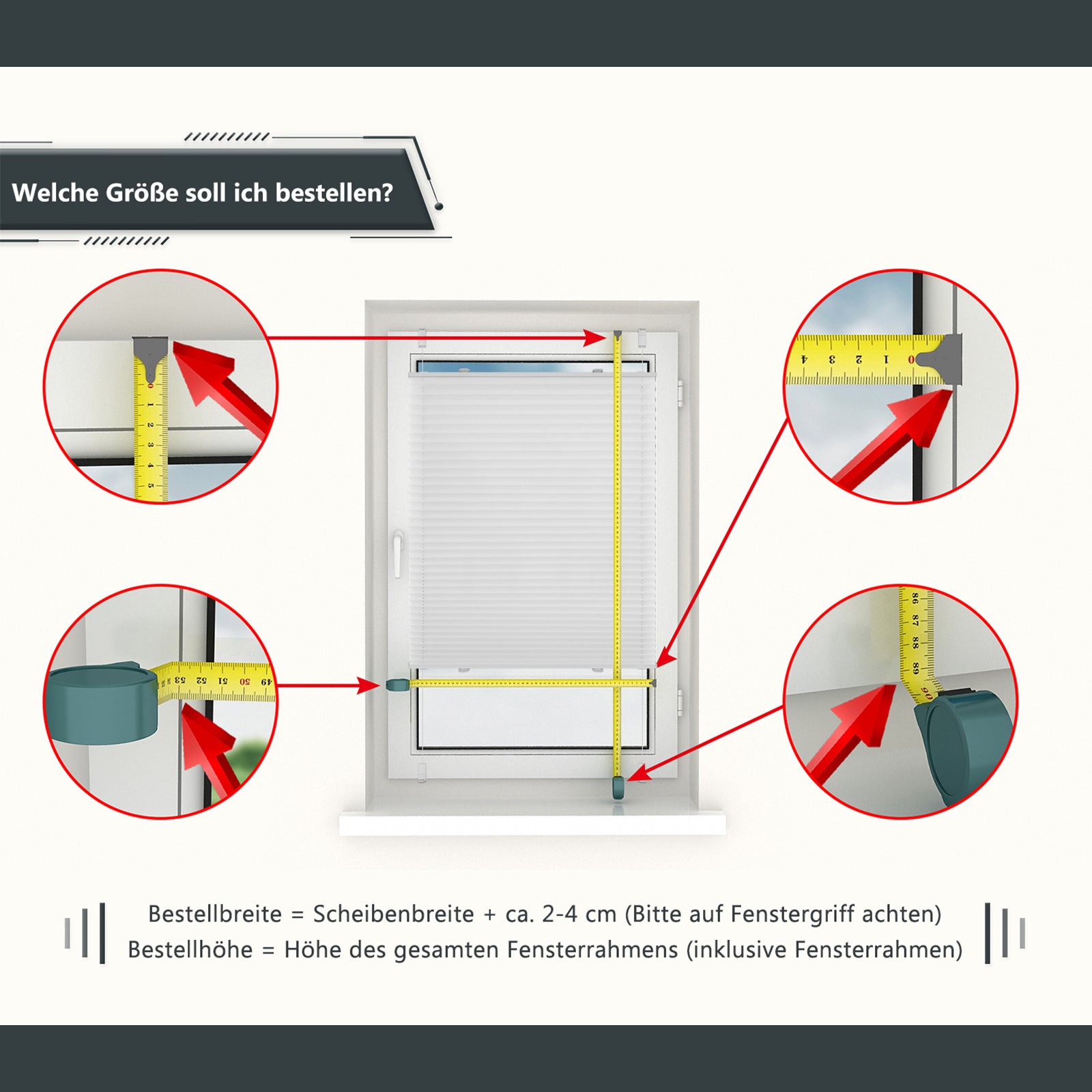 Verdunkelnd ohne Bohren Klemmfix Faltrollo Plissee Leinen