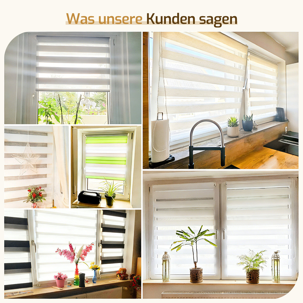 Doppelrollo Klemmfix ohne Bohren